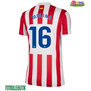 Atletico Madrid Nahuel Molina #16 Hemmatröja Kvinnor 2025-26 Kortärmad